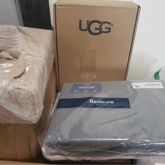 Bedsure Linen Duvet Cover Queen Charcoal Grey - Picture 10 of 11